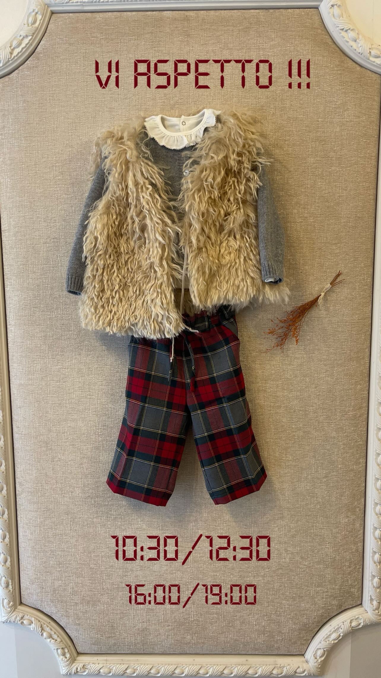 Pantalone in tartan