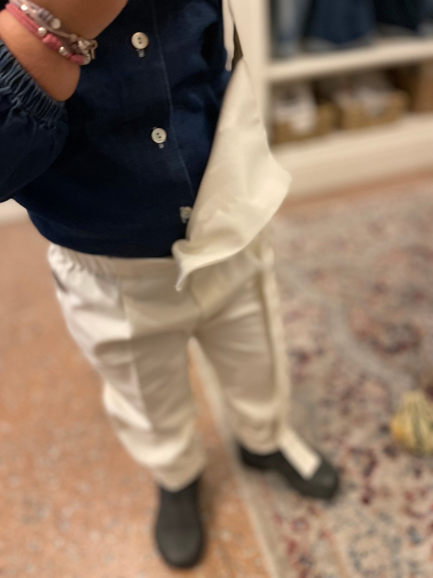 Pantalone/salopette sartoriale