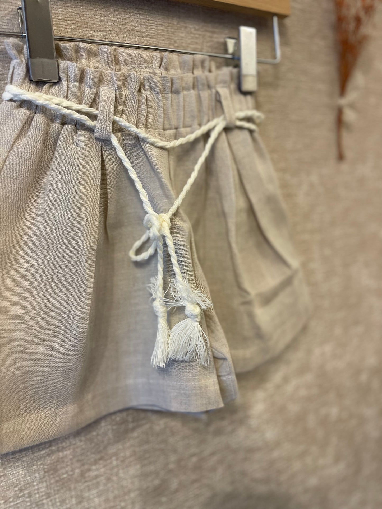 Pantaloncino in lino