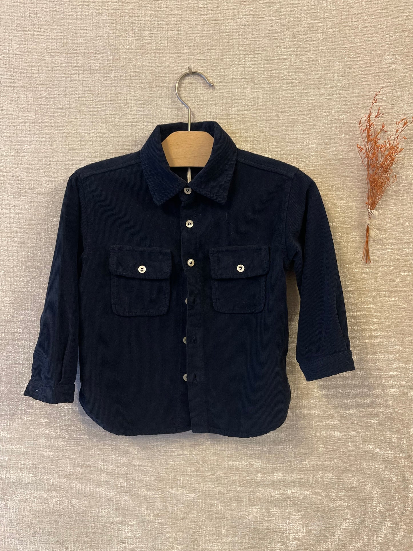 Camicia in velluto