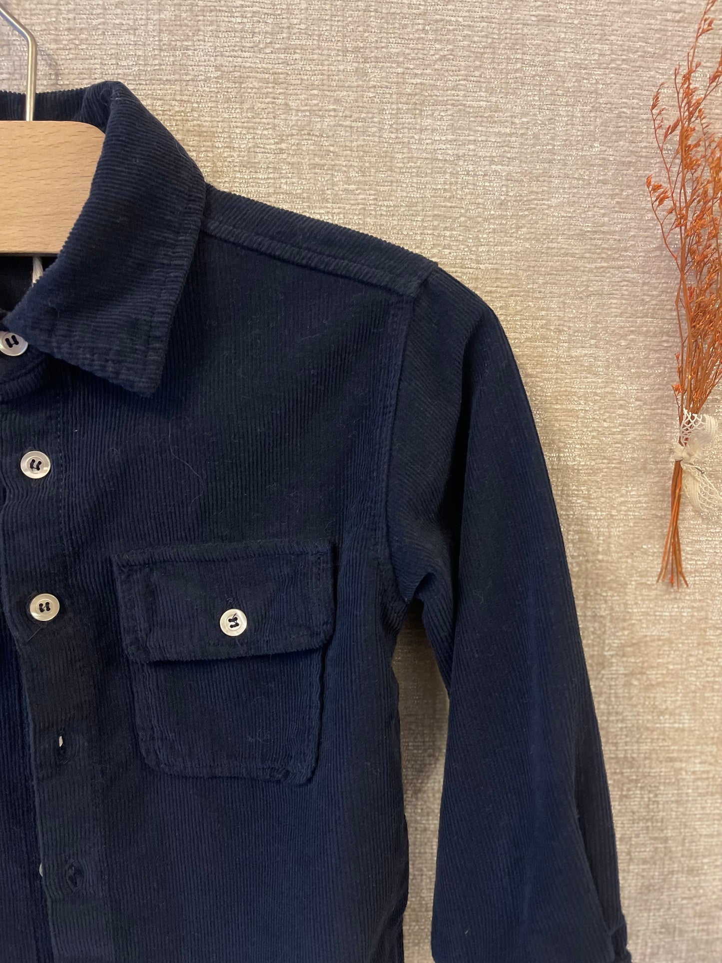 Camicia in velluto