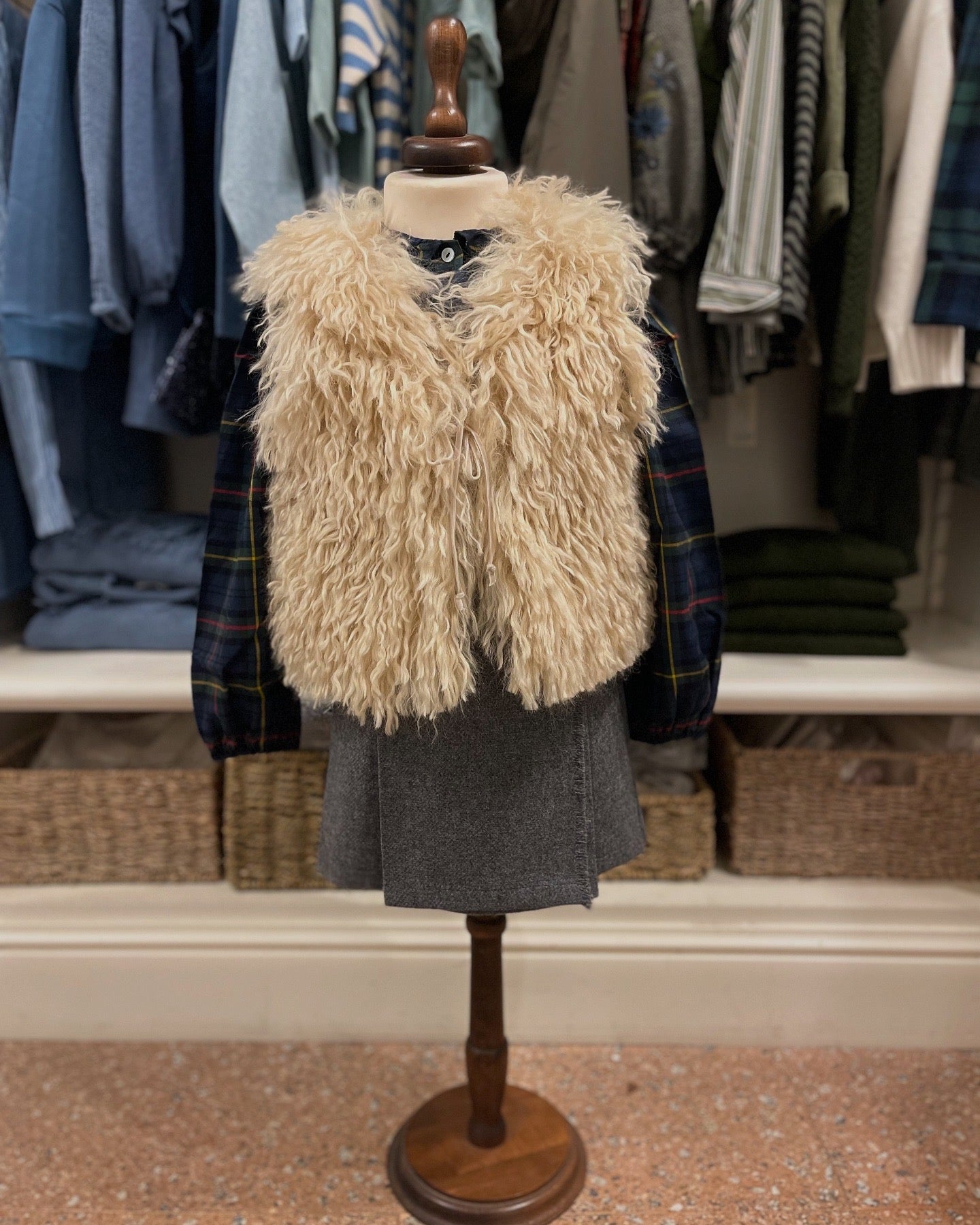Gilet teddy