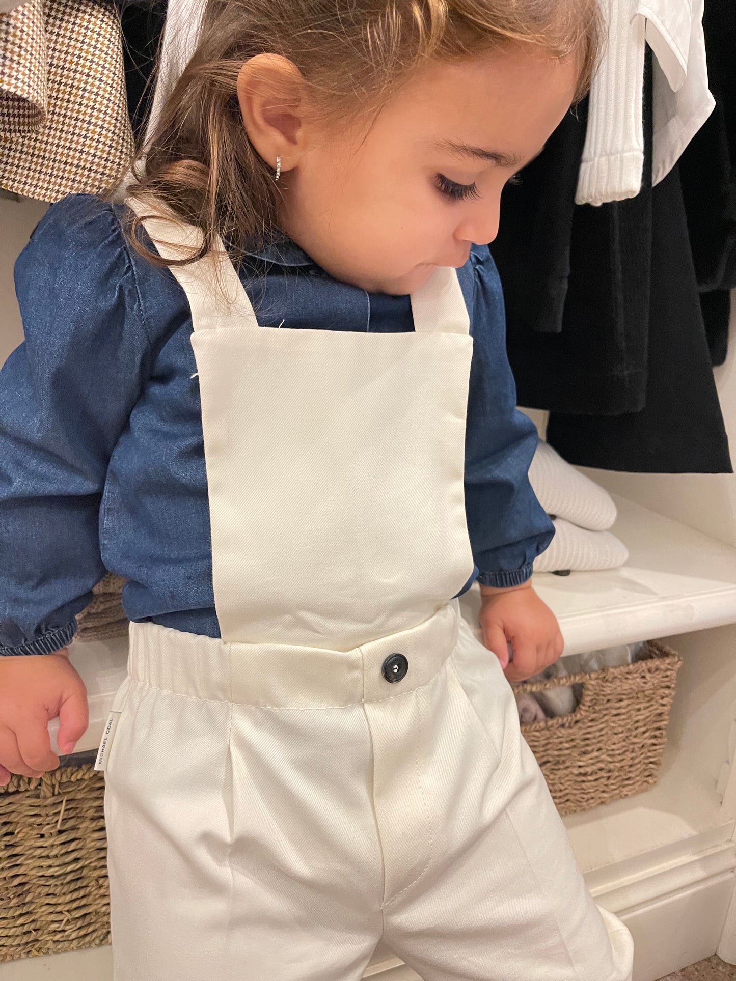 Pantalone/salopette sartoriale
