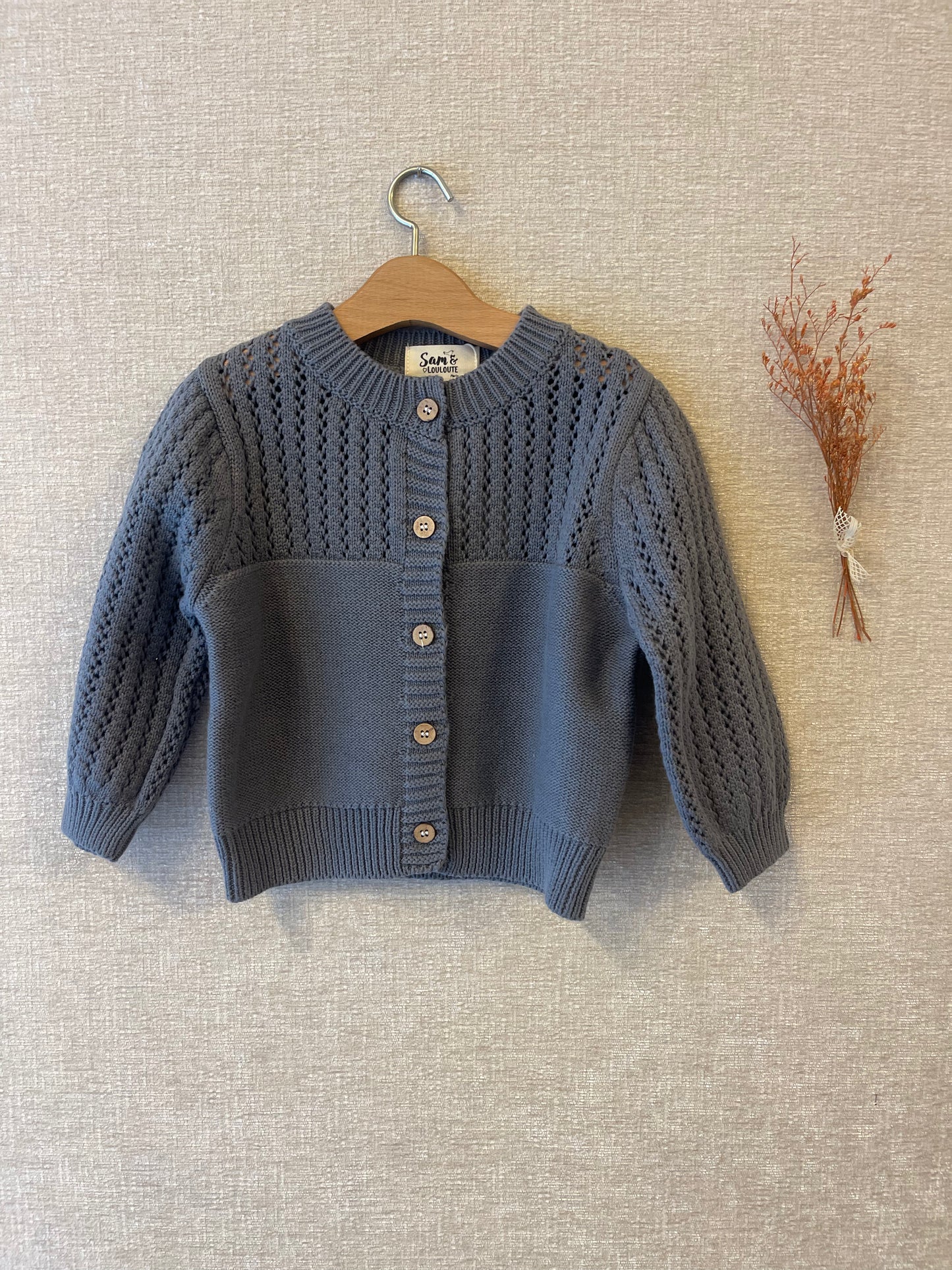 Cardigan in cotone