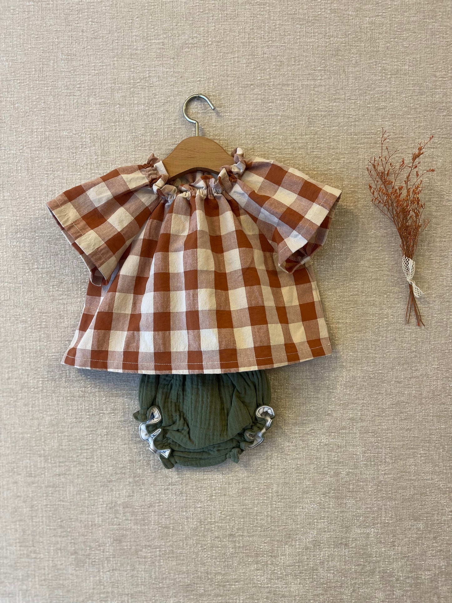 Blusa Babe & Tess + bloomer